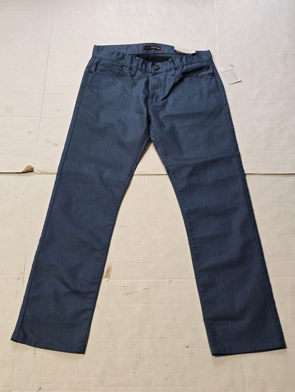 MENS GUESS SLIM STRAIGHT DEL MAR FIT JEANS SIZE 32 X 32 NEW WITH TAGS